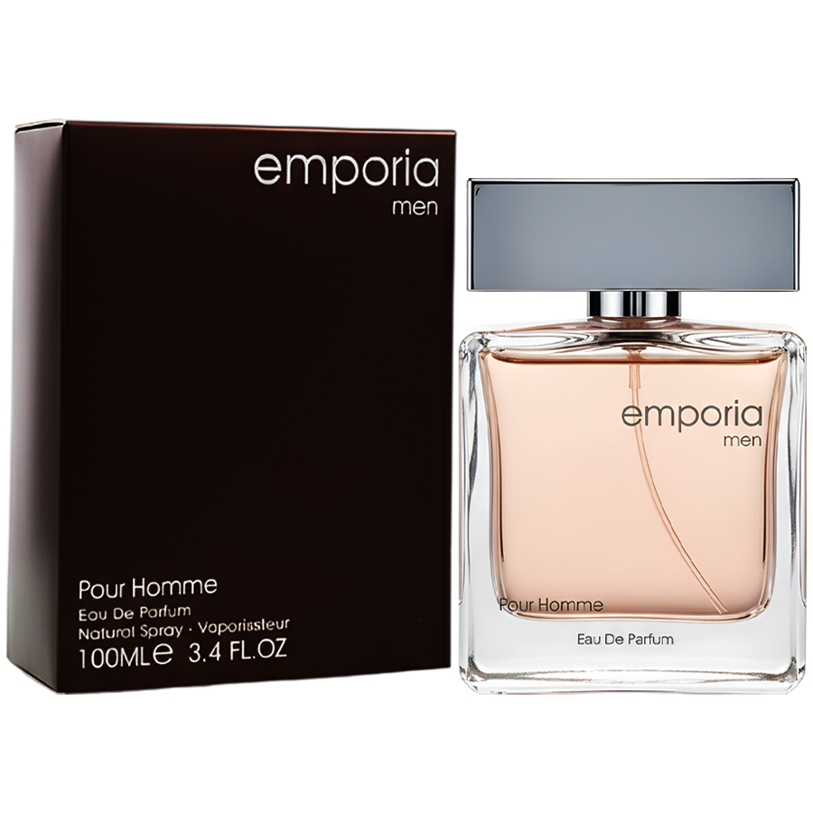 ادو پرفیوم ایمپوریا من از برند فراگرنس ورد (Fragrance World Emporia Men EDP 100ml) ایفوریا مردانه فراگرنس